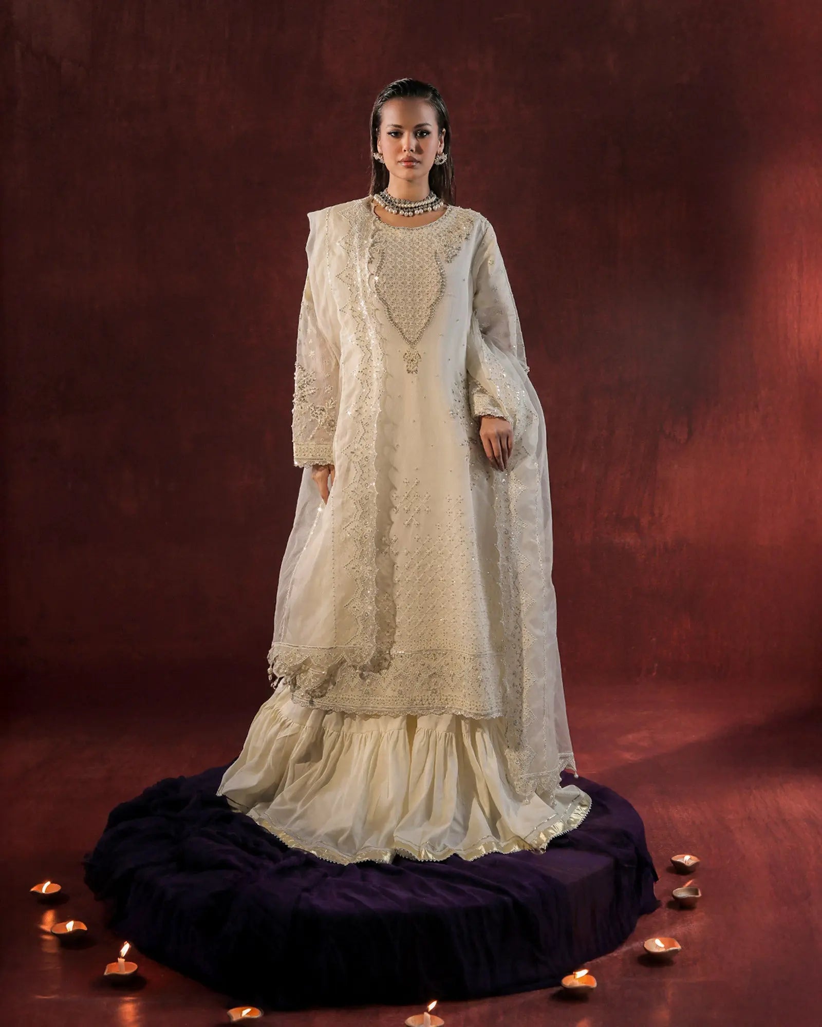 Bori Net 3PC | 9725 Sha Posh Textile