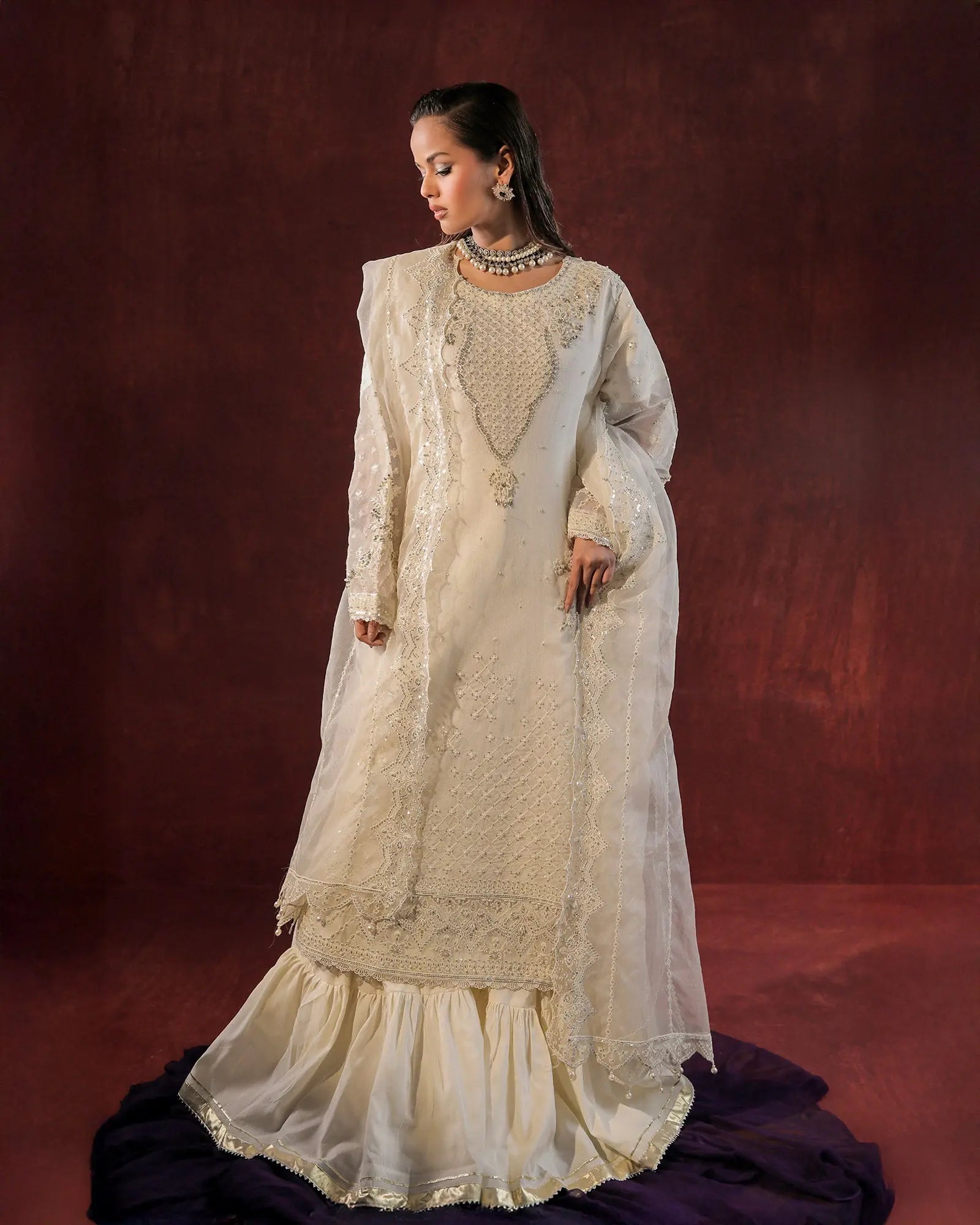 Bori Net 3PC | 9725 Sha Posh Textile