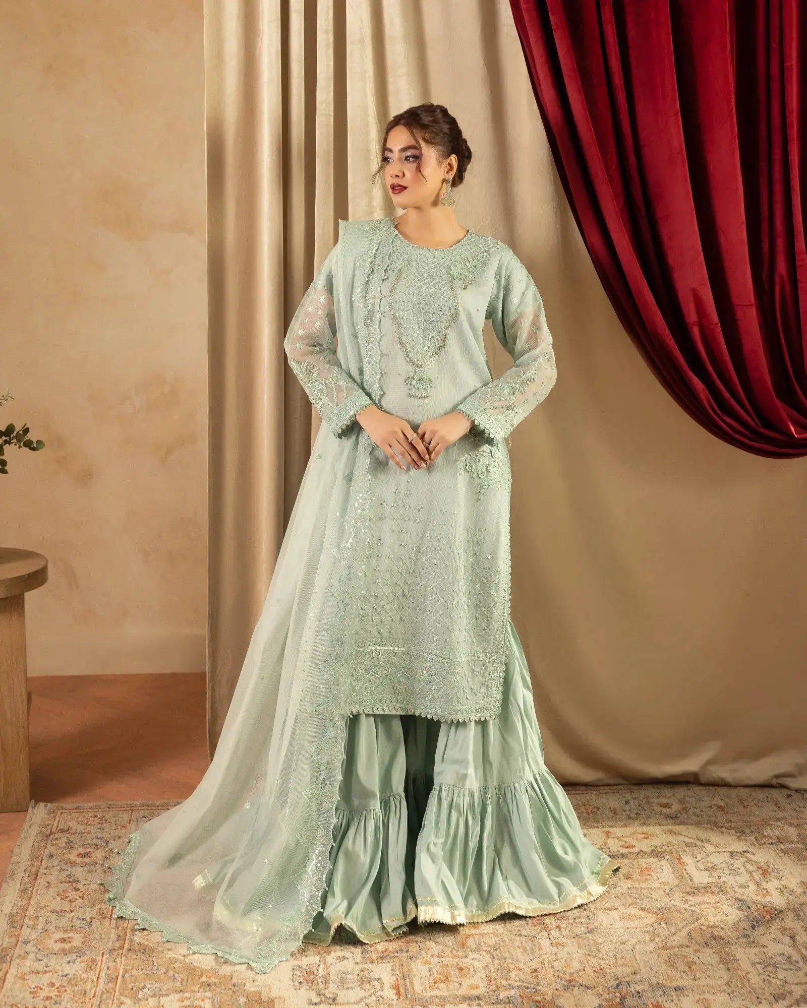 Bori Net 3PC | 9725 Sha Posh Textile