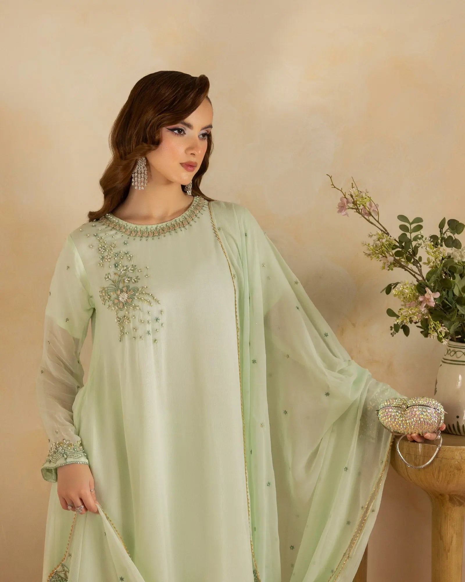 Chiffon 3PC | 9748 Sha Posh Textile