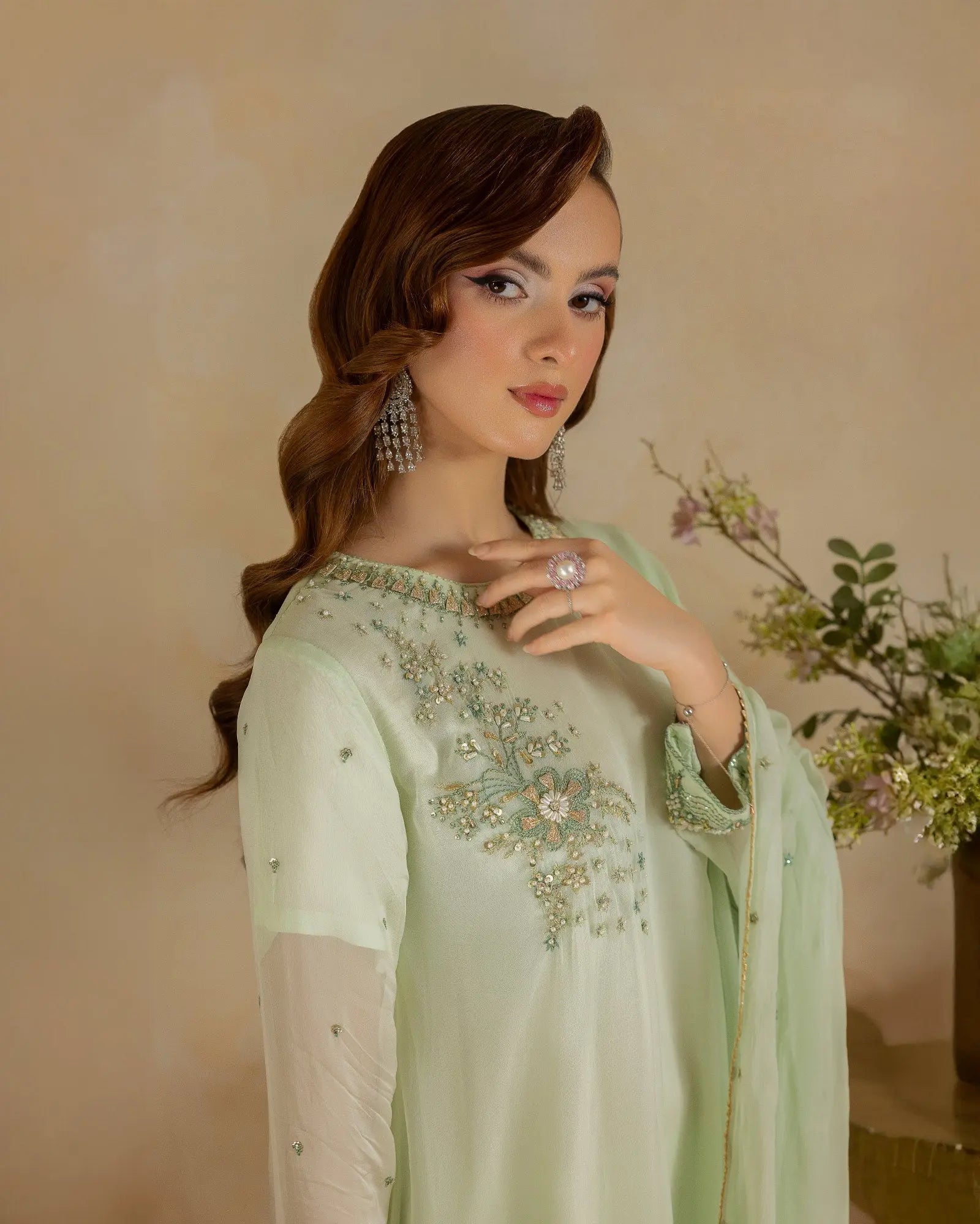 Chiffon 3PC | 9748 Sha Posh Textile