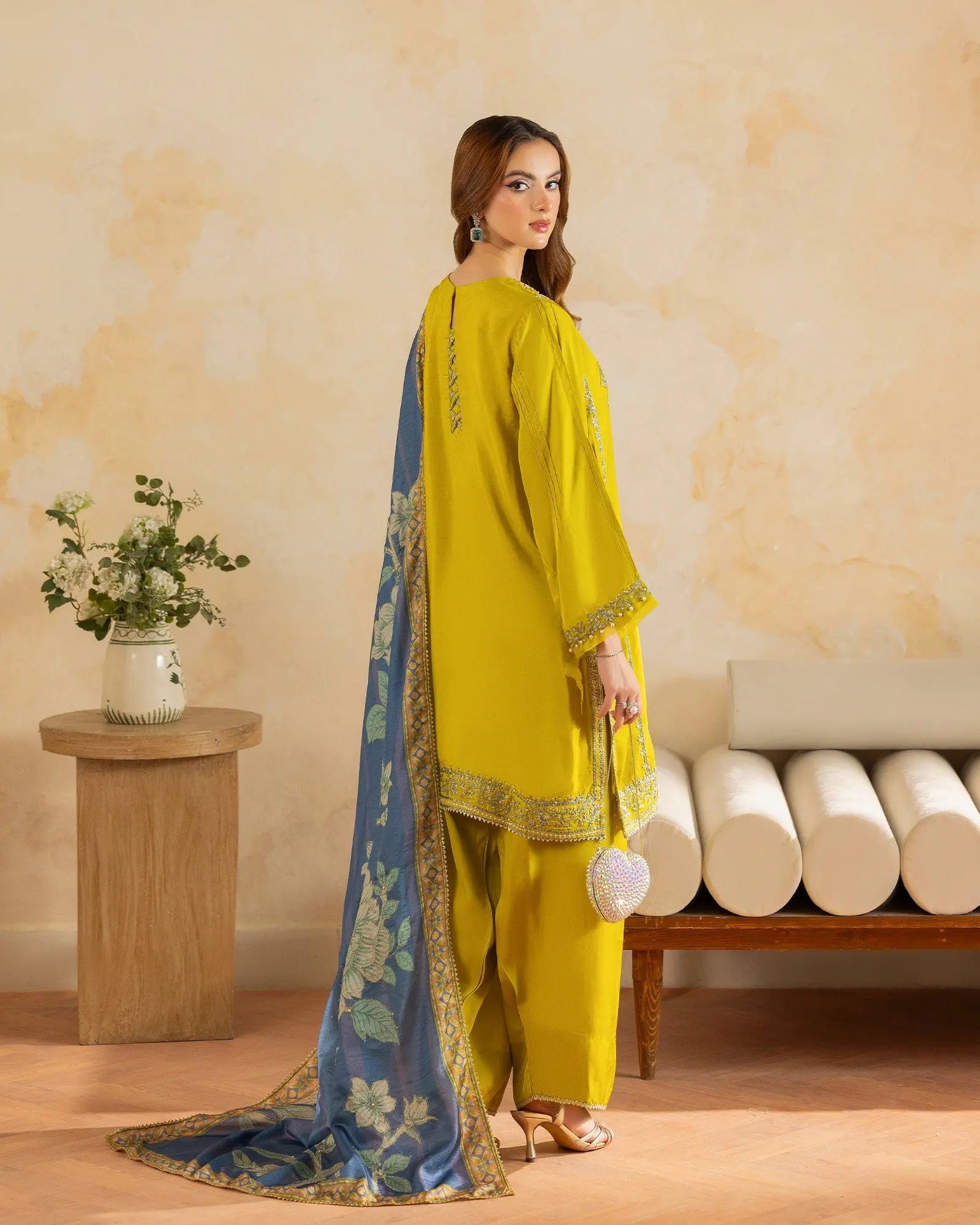 Imported Silk 3PC | 526 Sha Posh Textile