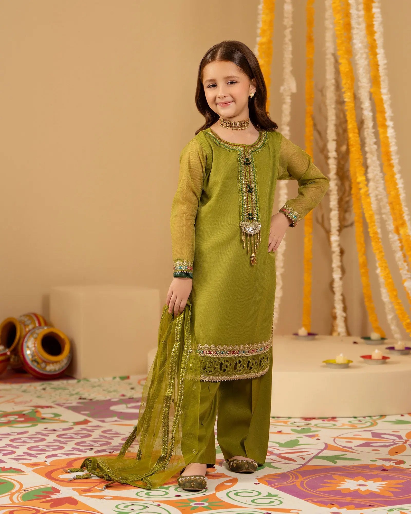 Kids Bori Net 3PC | 1162 Sha Posh Textile
