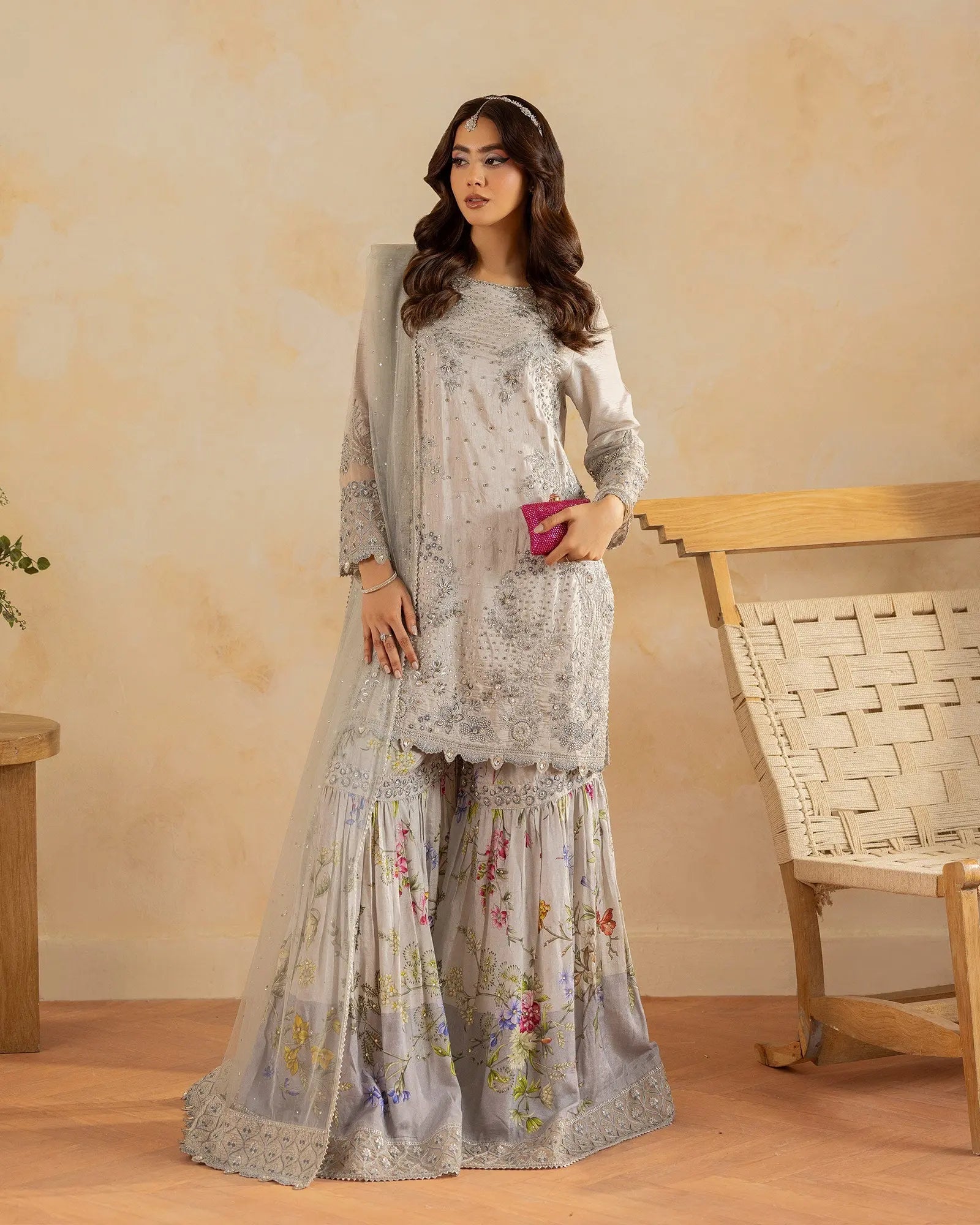 Korean Raw Silk 3PC | 1174 Sha Posh Textile