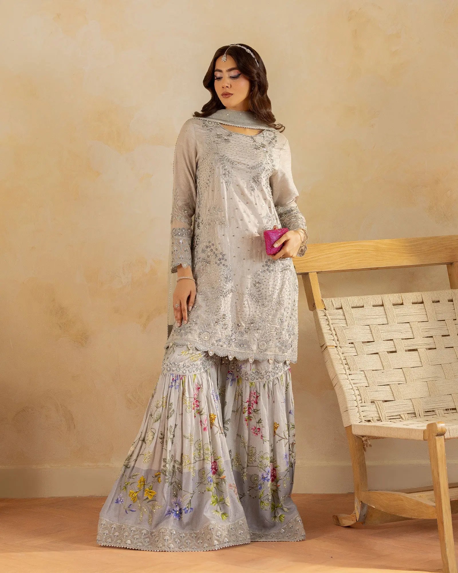 Korean Raw Silk 3PC | 1174 Sha Posh Textile