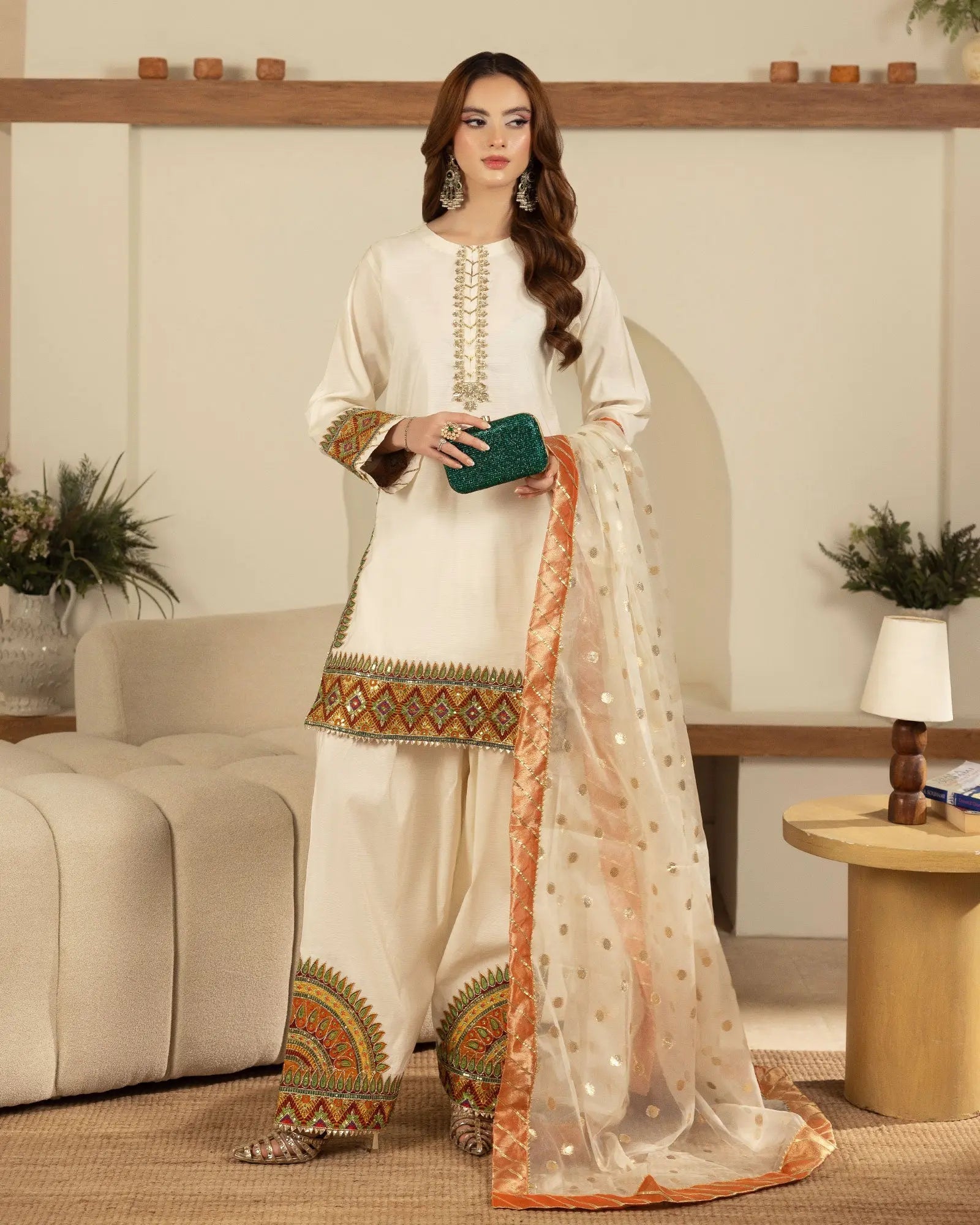 Plain Paper Katan 3PC | 9750 Sha Posh Textile