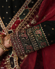 3 Piece Bindi Badla Maxi | 4081-SJ-B.BADLA - Sha Posh Textile