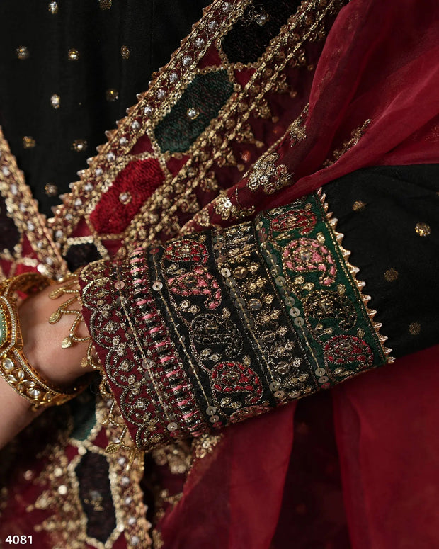 3 Piece Bindi Badla Maxi | 4081-SJ-B.BADLA - Sha Posh Textile