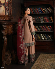 3-Piece Ready-to-Wear Bindi BADLA Suit | 4080-SJ-B.BADLA - Sha Posh Textile