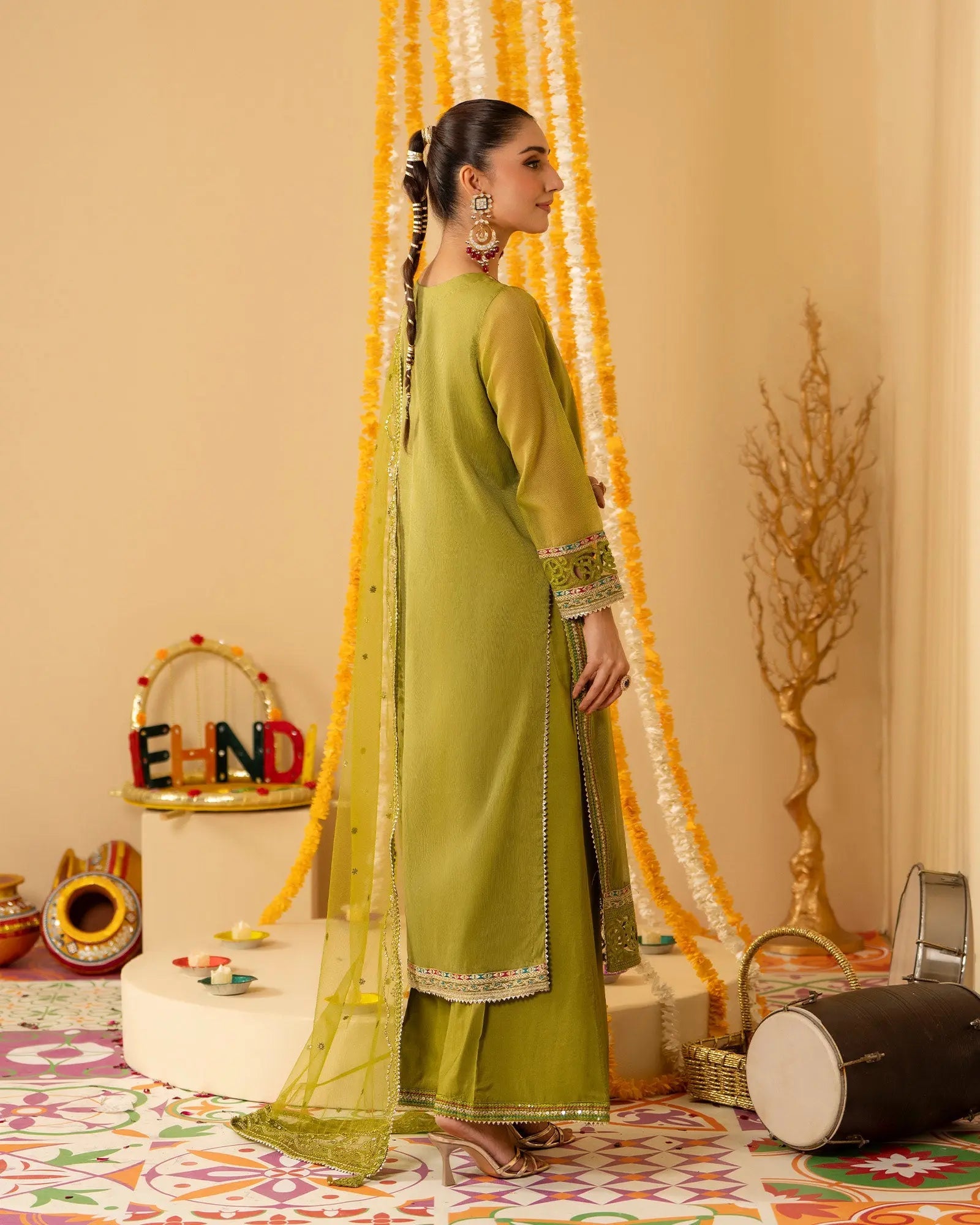 Bori Net 3PC | 1162 Sha Posh Textile