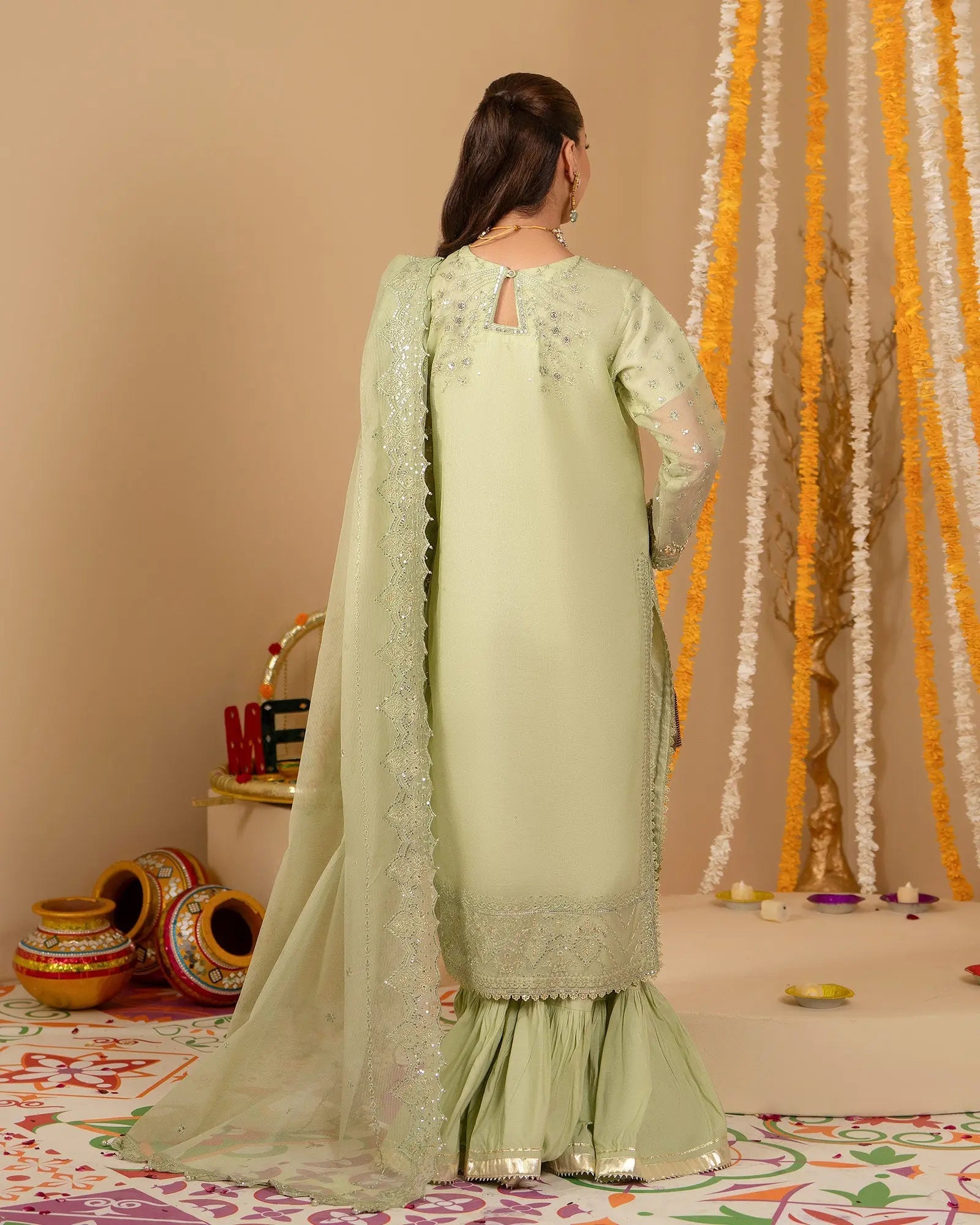 Bori Net 3PC | 9725 Sha Posh Textile