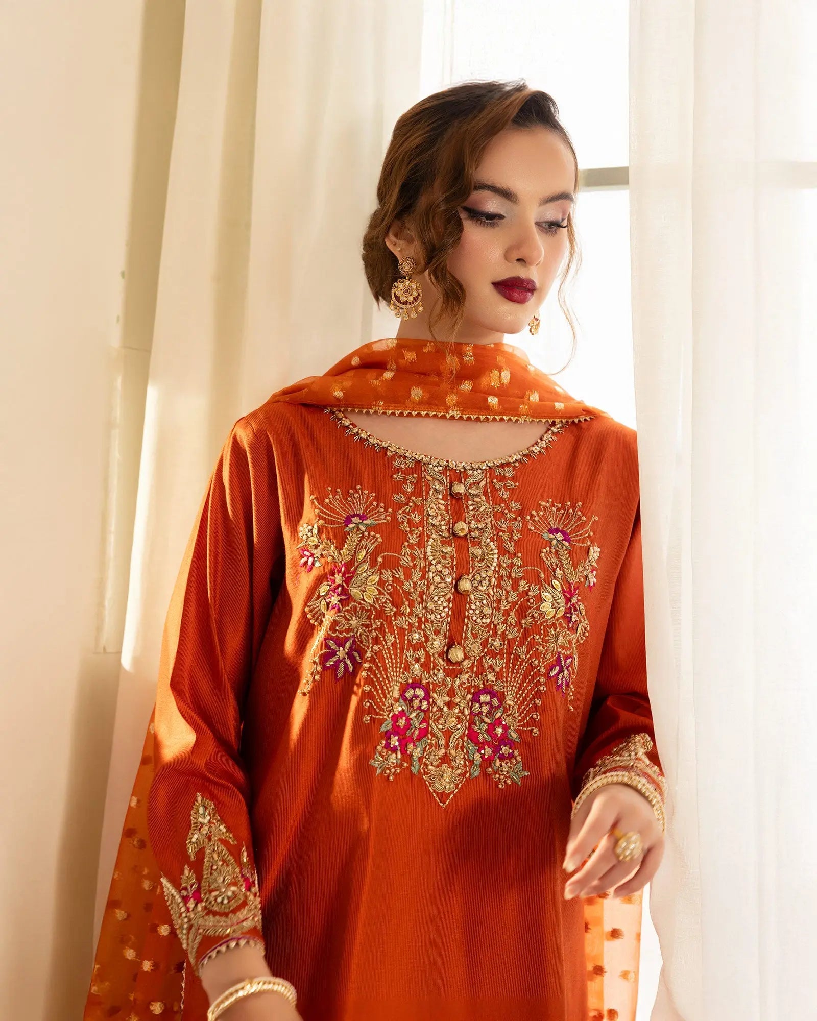 Chambray Katan 3PC | 9760 Sha Posh Textile