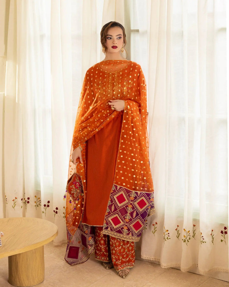 Chambray Katan 3PC | 9760 Sha Posh Textile