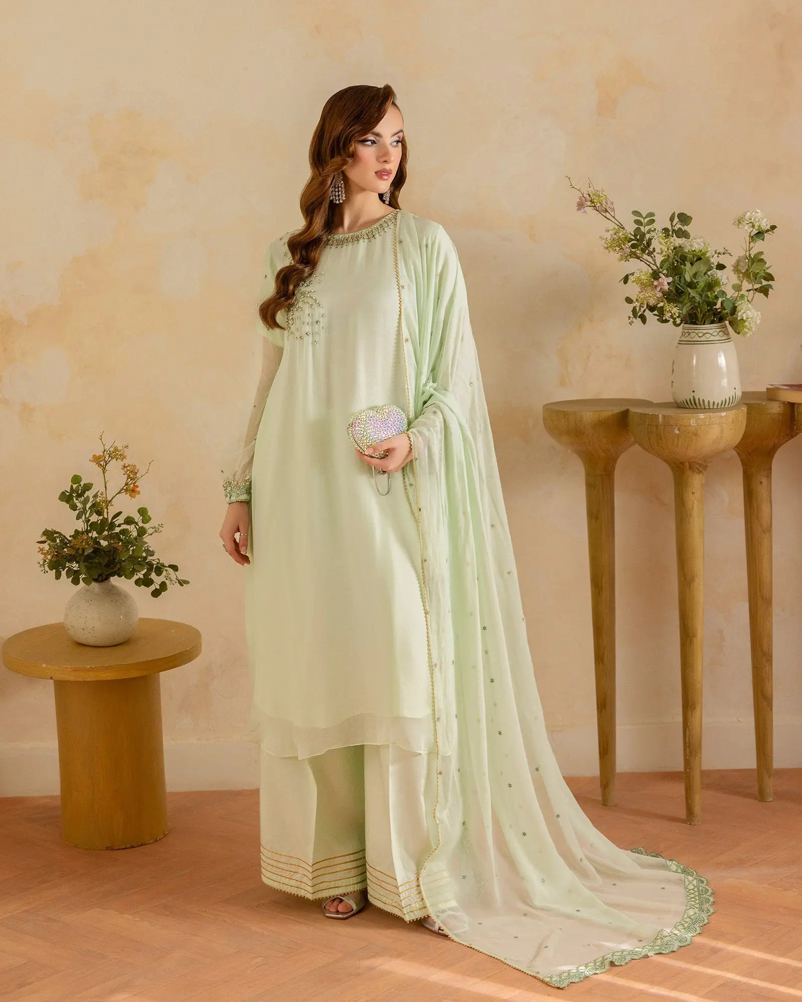 Chiffon 3PC | 9748 Sha Posh Textile