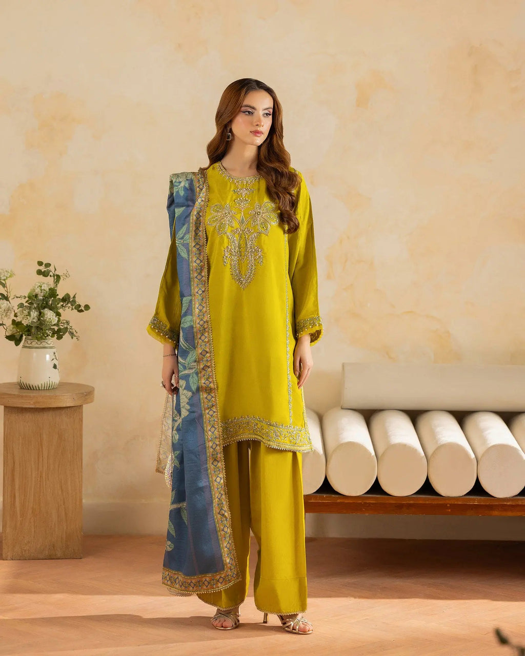 Imported Silk 3PC | 526 Sha Posh Textile