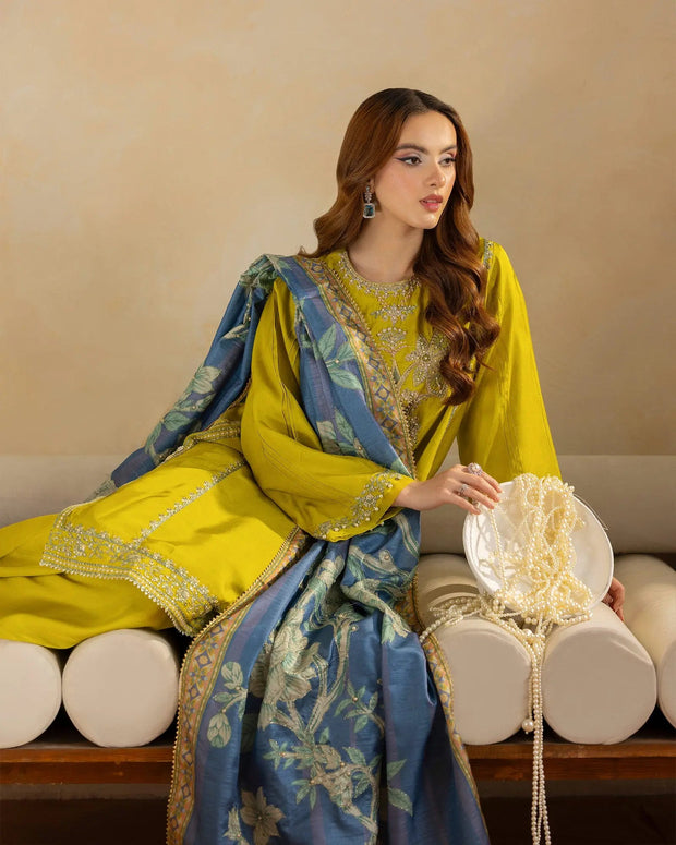 Imported Silk 3PC | 526 Sha Posh Textile