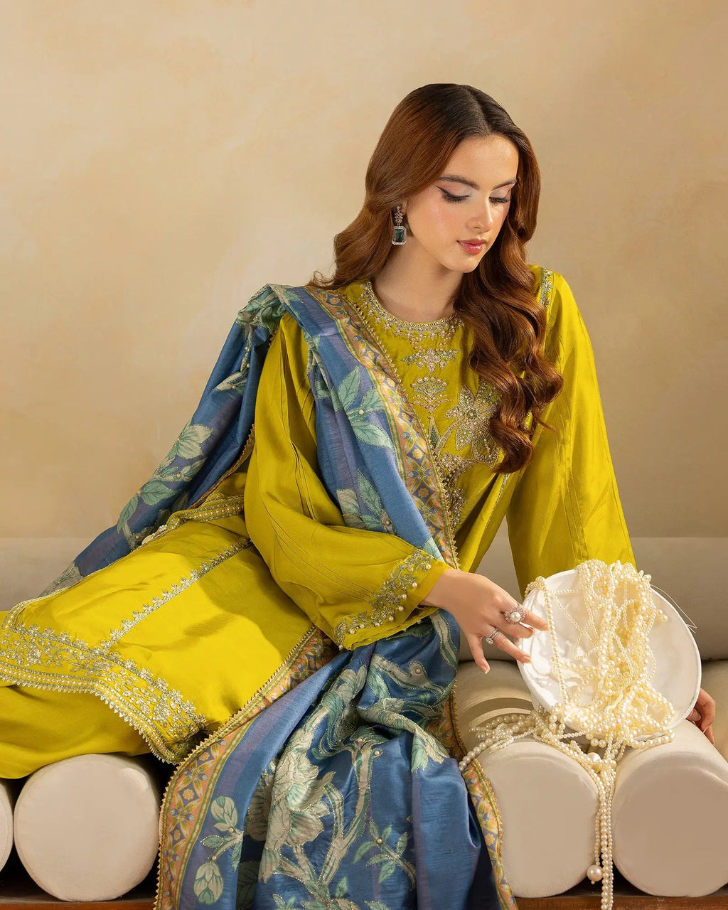 Imported Silk 3PC | 526 Sha Posh Textile
