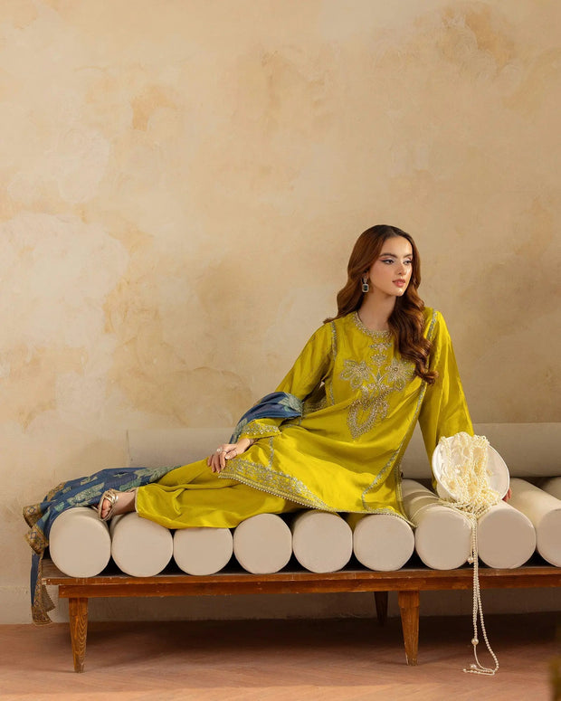 Imported Silk 3PC | 526 Sha Posh Textile