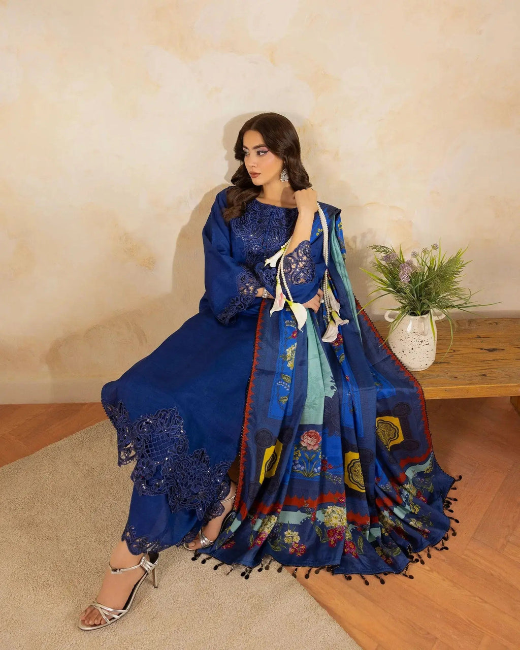 Korean Raw Silk 3PC | 1158 Sha Posh Textile