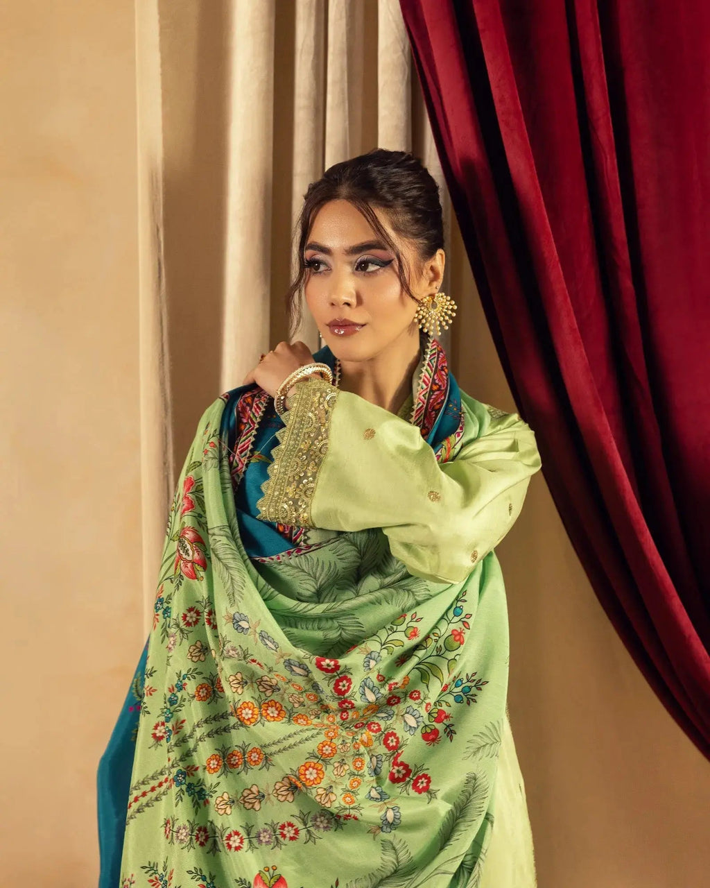 Korean Raw Silk 3PC | 1161 Sha Posh Textile