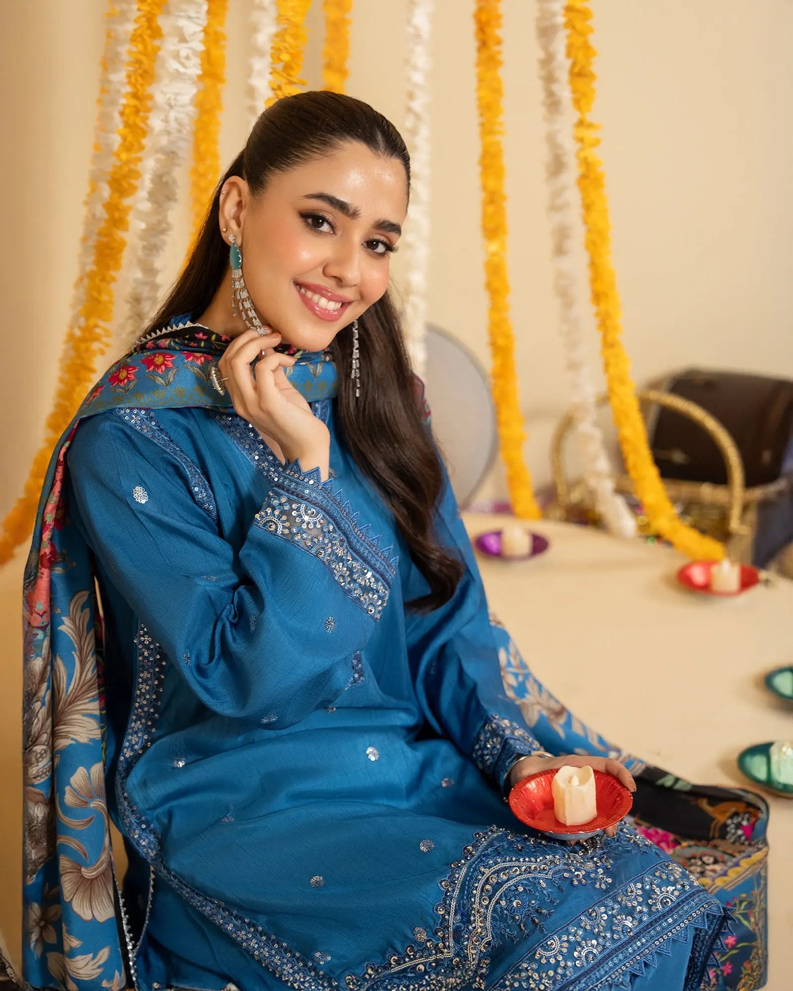 Korean Raw Silk 3PC | 1161 Sha Posh Textile