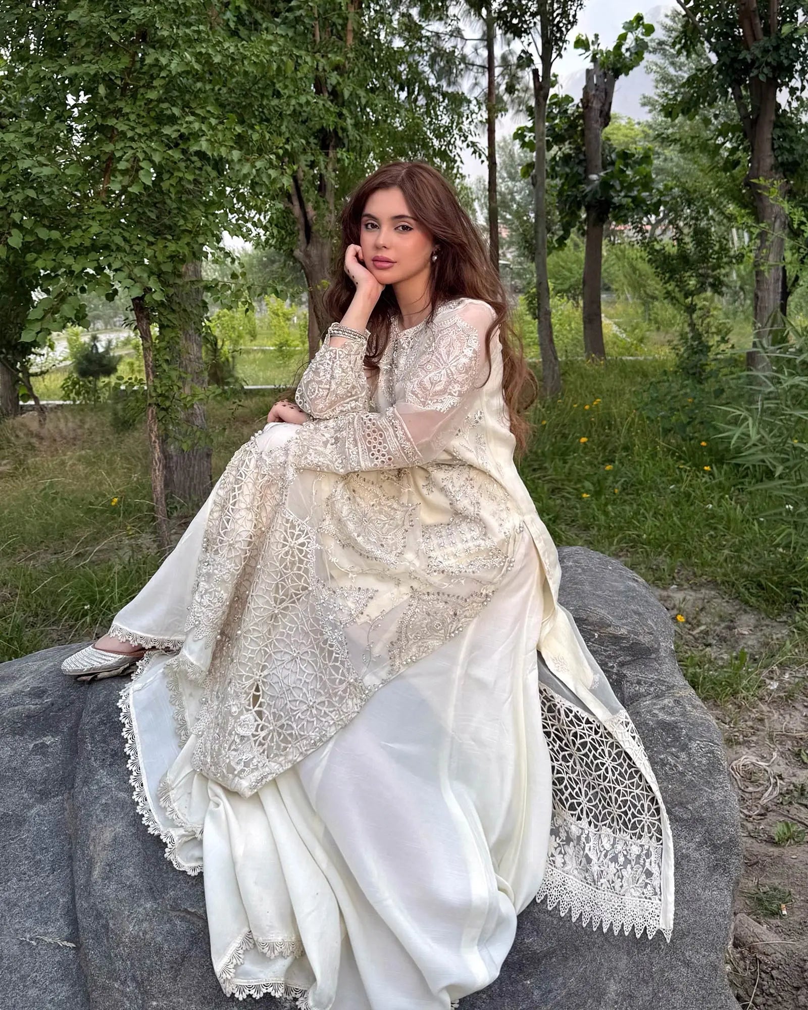 Organza 3 Piece | 523 Sha Posh Textile