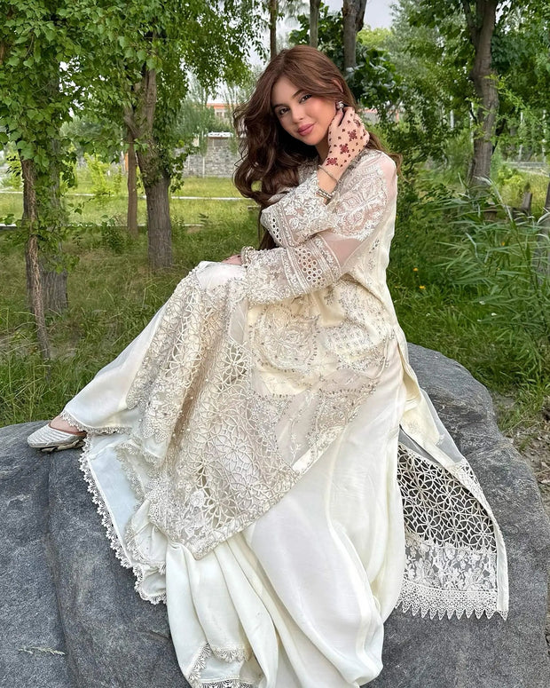 Organza 3 Piece | 523 Sha Posh Textile