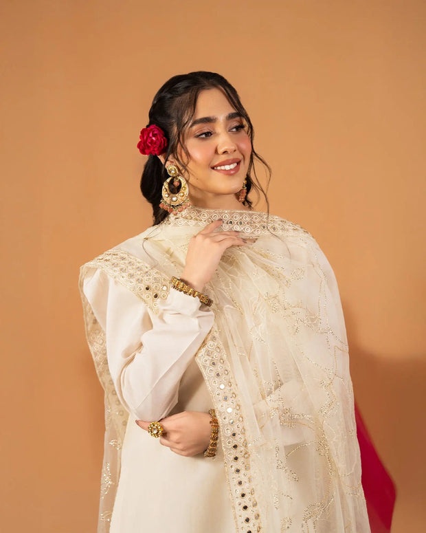 3 Piece Plain Paper Katan Suit Stitched | 1142-ST-P.P.KTN - Sha Posh Textile