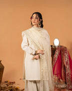 3 Piece Plain Paper Katan Suit Stitched | 1142-ST-P.P.KTN - Sha Posh Textile